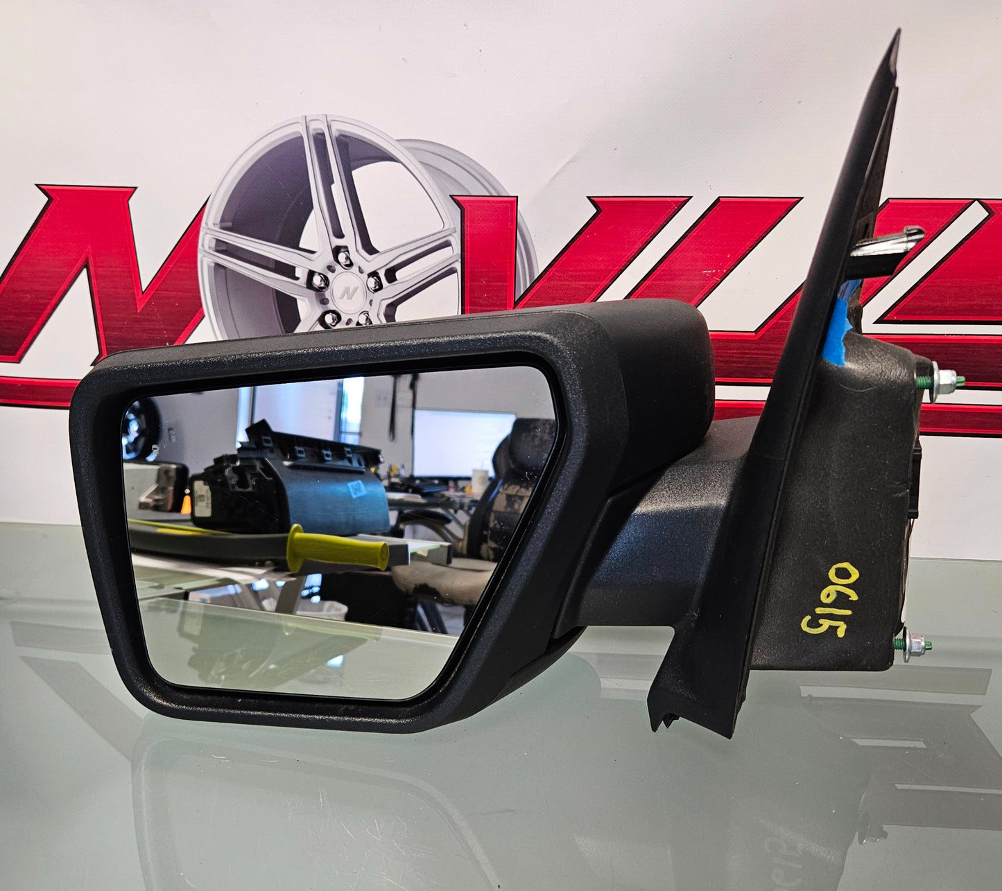 OEM 2021-2024 FORD F150 LEFT DRIVER TURN SIGNAL MIRROR BLIND SPOT BLIS #3141