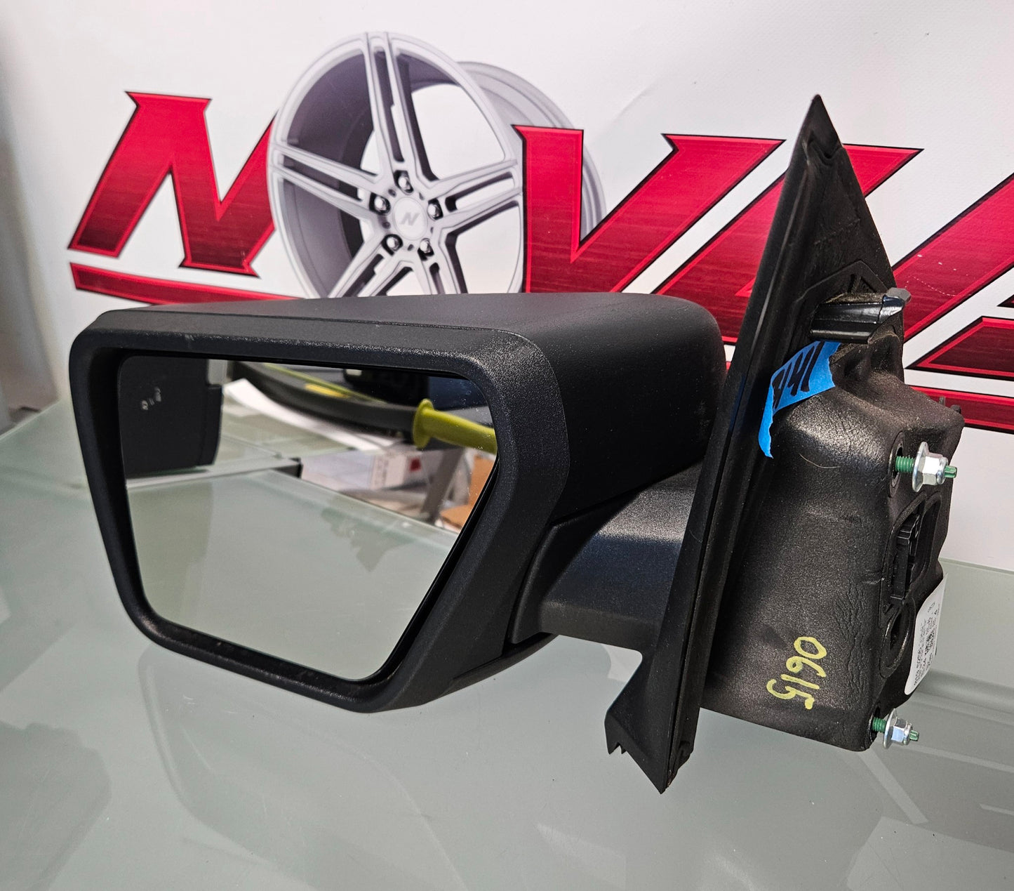 OEM 2021-2024 FORD F150 LEFT DRIVER TURN SIGNAL MIRROR BLIND SPOT BLIS #3141