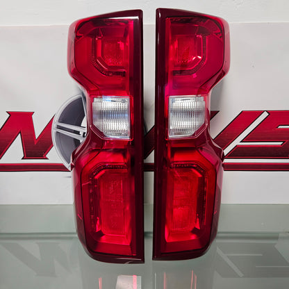 2020-2023 CHEVY SILVERADO 1500 LEFT RIGHT LED TAIL LIGHT OEM #3194