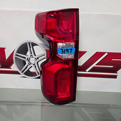 2021-2023 CHEVY SILVERADO 1500 DRIVER LEFT LED TAIL LIGHT OEM 85115895 #3197