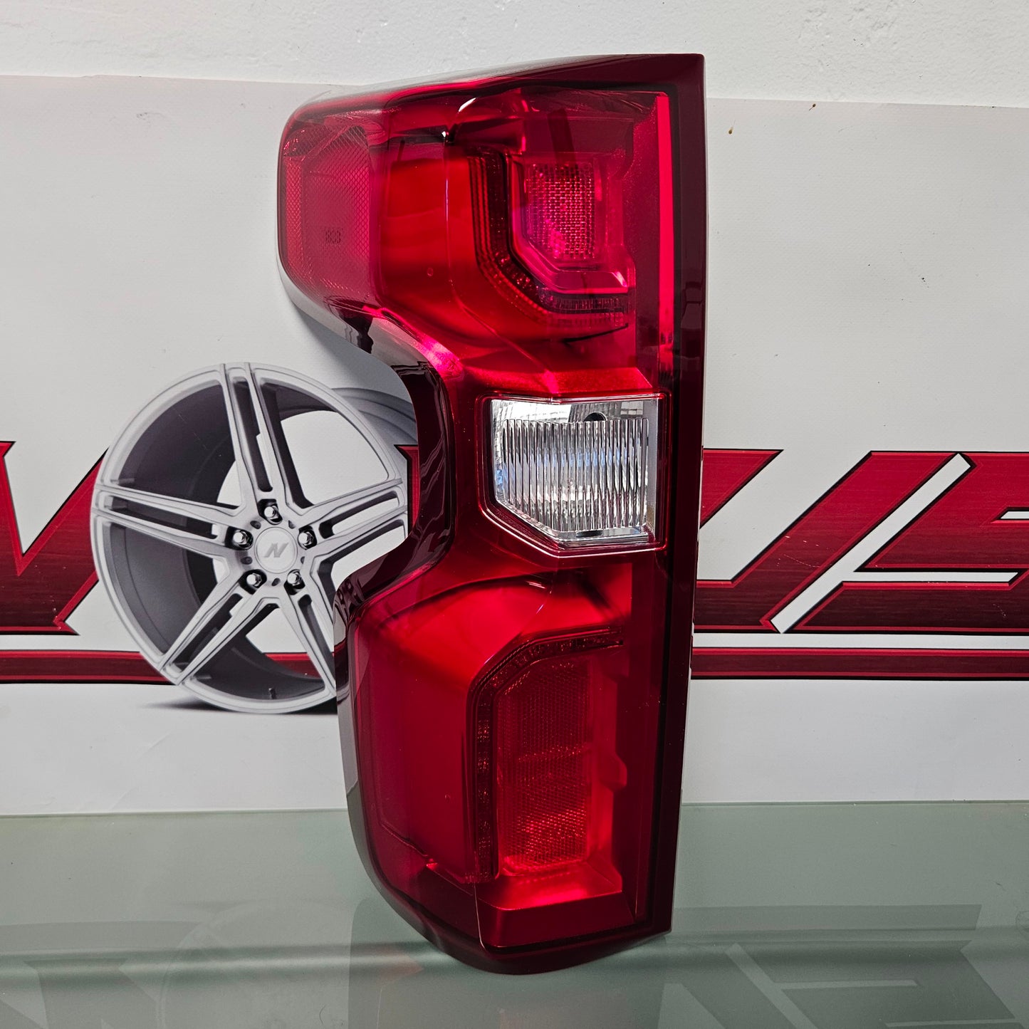 2021-2023 CHEVY SILVERADO 1500 DRIVER LEFT LED TAIL LIGHT OEM 85115895 #3197