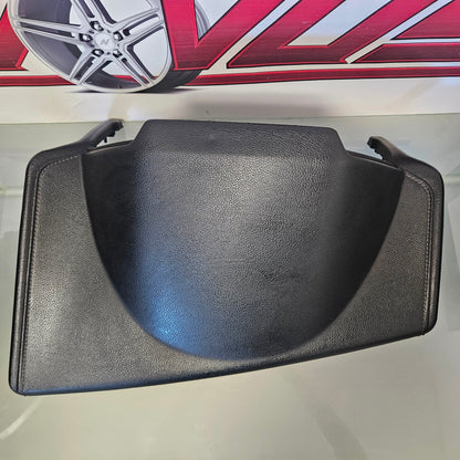 15-20 FORD F150 LARIAT DRIVER BLACK LEATHER DASH PANEL COVER FL3B-40A600-B #3206