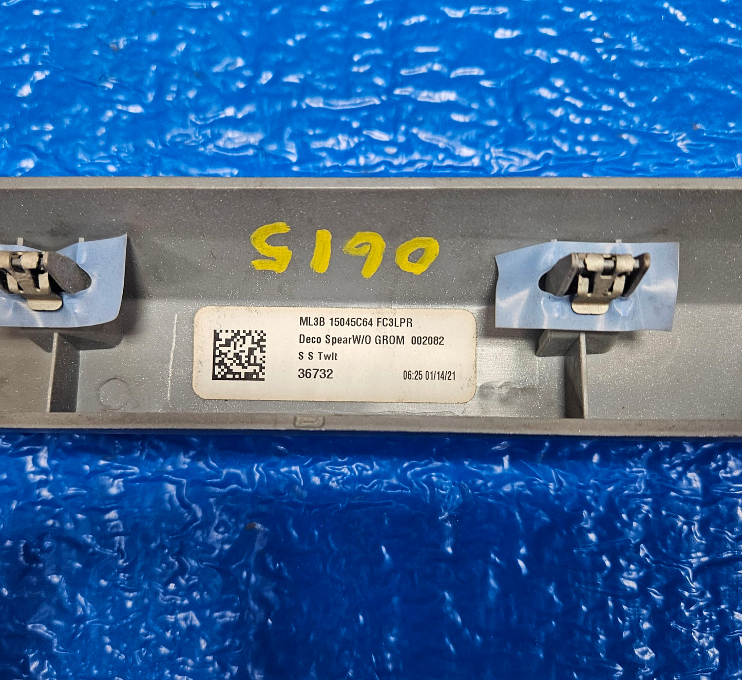 2021-2025 FORD F150 SPORT INSTRUMENT PANEL DASH TRIM MOLDING VENT 2024 #3217