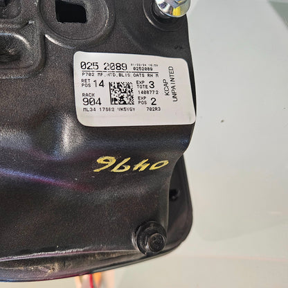 2021-2024 FORD F150 XL RIGHT PASSENGER TURN SIGNAL MIRROR BLIND SPOT BLIS #3226