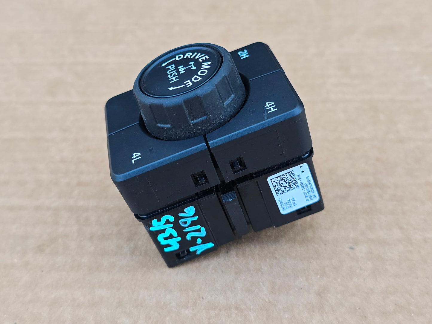 21-23 FORD F150 4X4 CONTROL MODULE SWITCH KNOB ML3T14B596 XLT LARIAT #4315