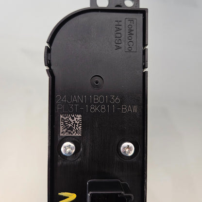 2021-2024 FORD F150 RADIO CONTROL SWITCH PANEL BLACK PL3T-18K811-BAW #3234