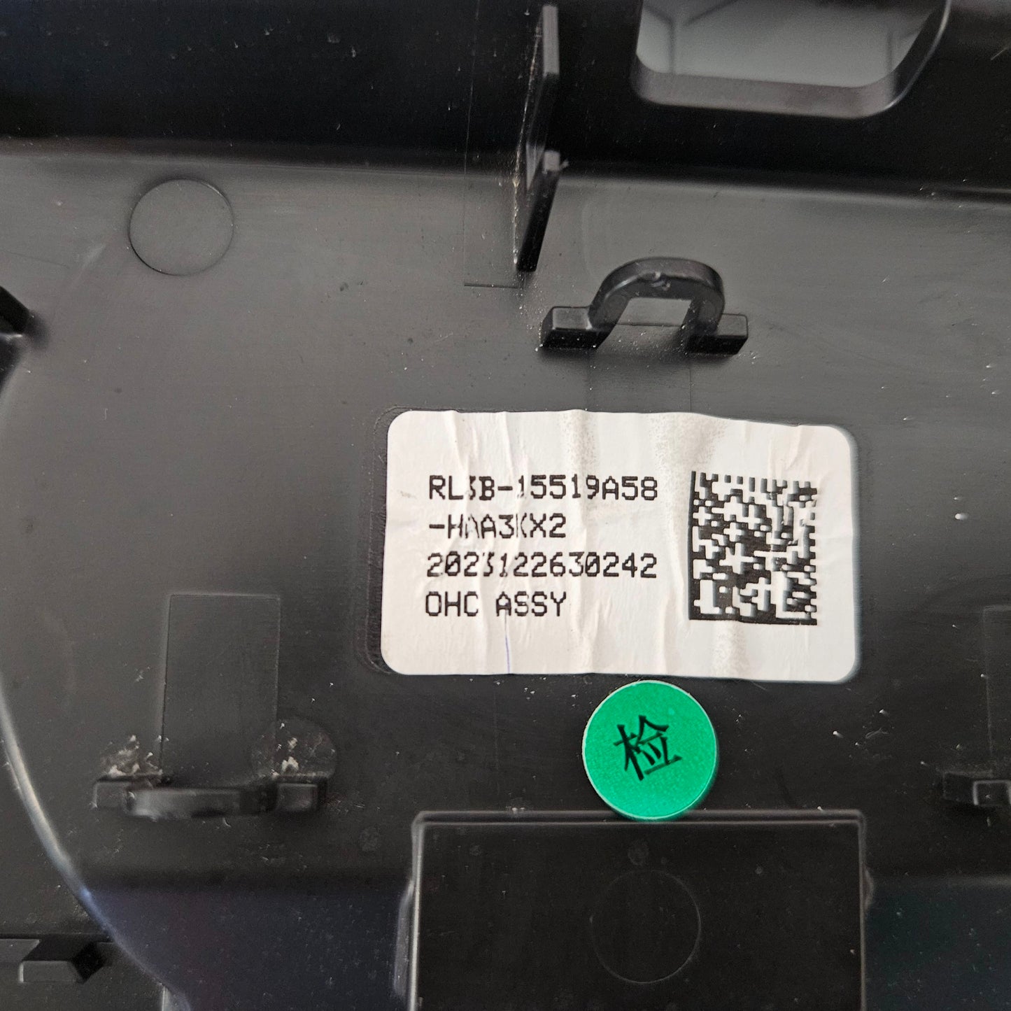 2021-2025 FORD F150 SINGLE CAB OVERHEAD ROOF CONSOLE GRAY RL3T-15519A58 #3235