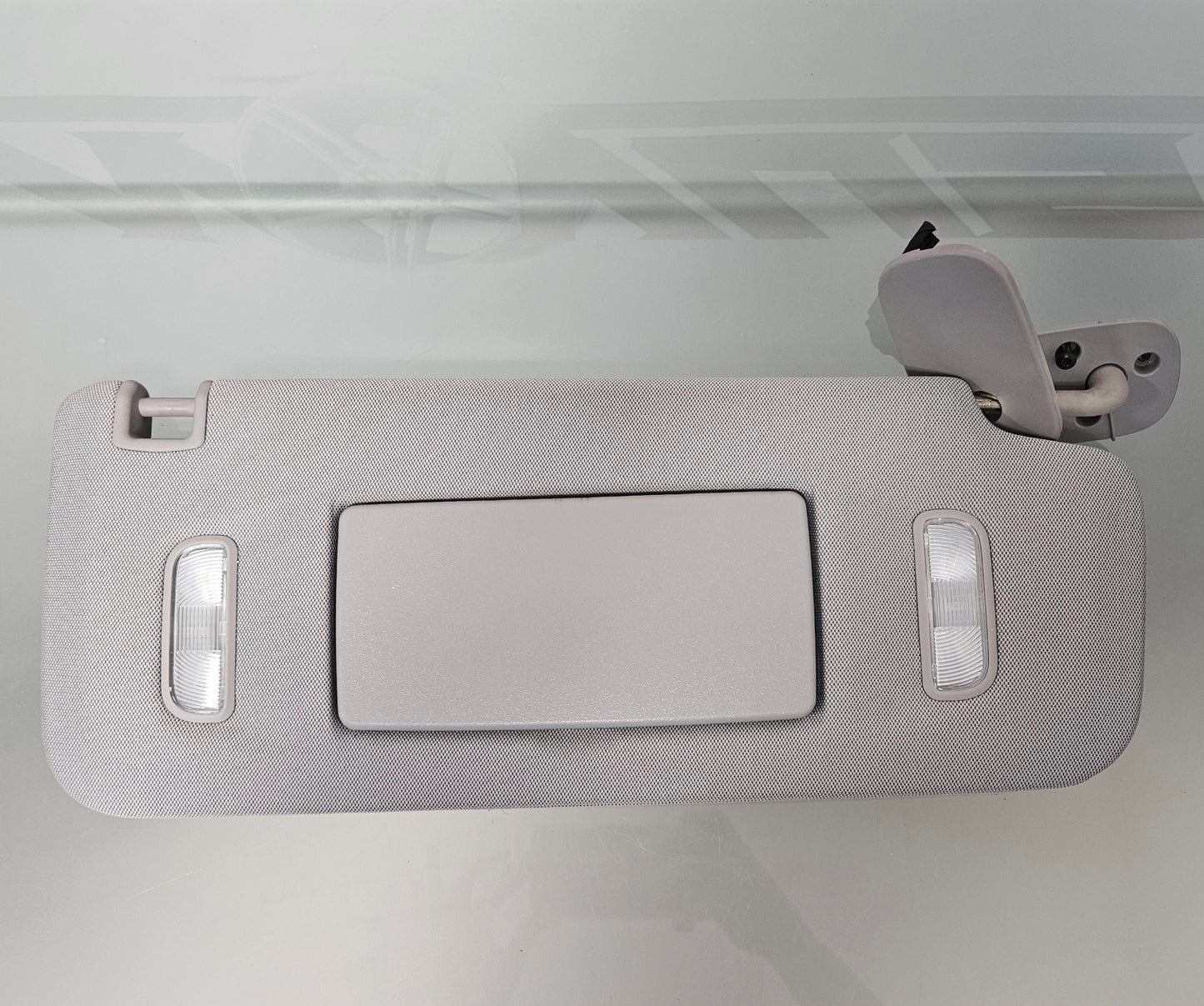 2017 GMC SIERRA SUN VISOR GRAY PASSENGER 544908429 #3240
