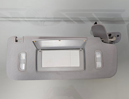 2017 GMC SIERRA SUN VISOR GRAY PASSENGER 544908429 #3240