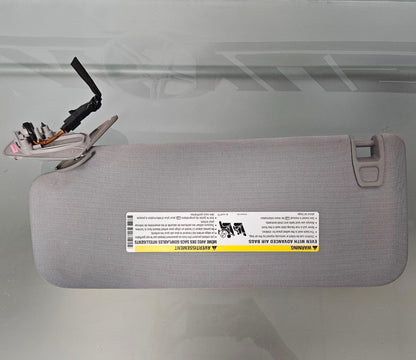 2017 GMC SIERRA SUN VISOR GRAY PASSENGER 544908429 #3240