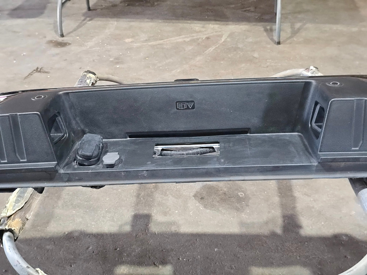 2021-2024 FORD F150 CHROME REAR BUMPER HITCH PARKING SENSORS #4321