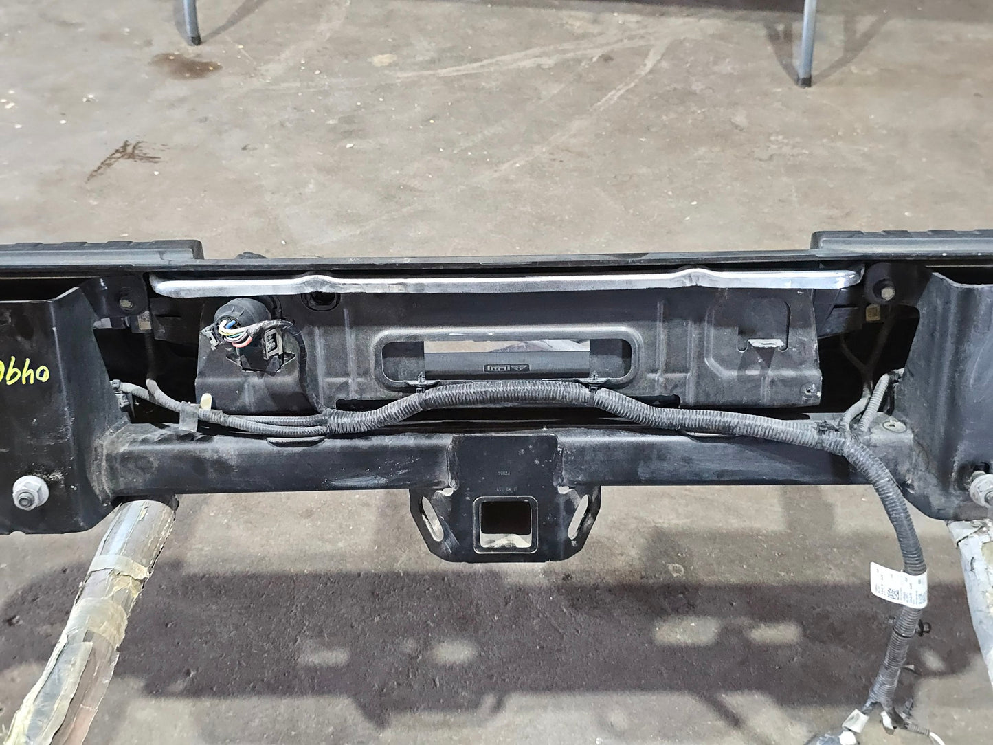 2021-2024 FORD F150 CHROME REAR BUMPER HITCH PARKING SENSORS #4321