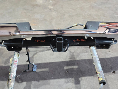 2021-2024 FORD F150 CHROME REAR BUMPER HITCH PARKING SENSORS #4321
