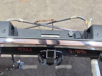 2021-2024 FORD F150 CHROME REAR BUMPER HITCH PARKING SENSORS #4321