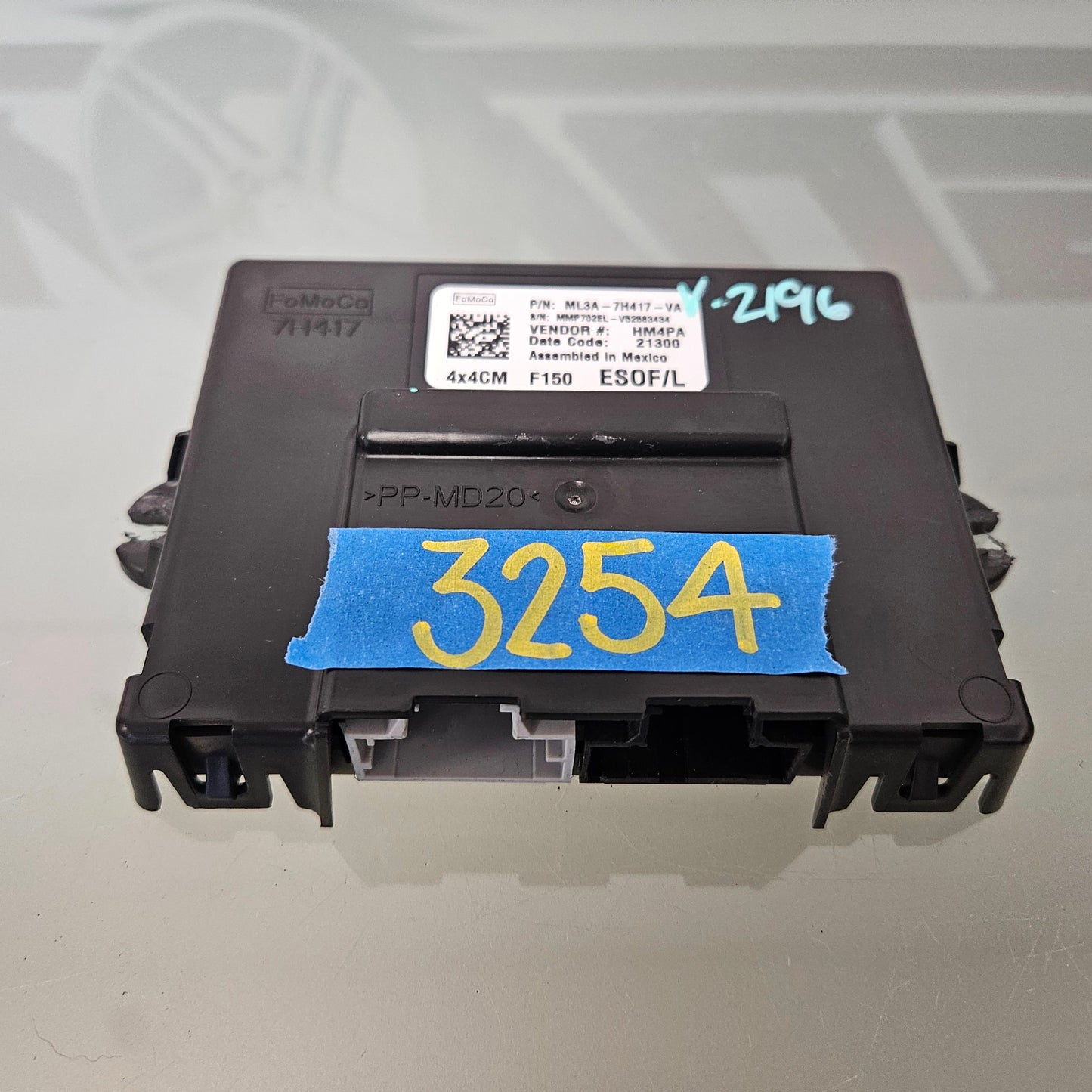 2021-2024 FORD F-150 4WD TRANSFER CASE COMPUTER CONTROL MODULE UNIT OEM #3254