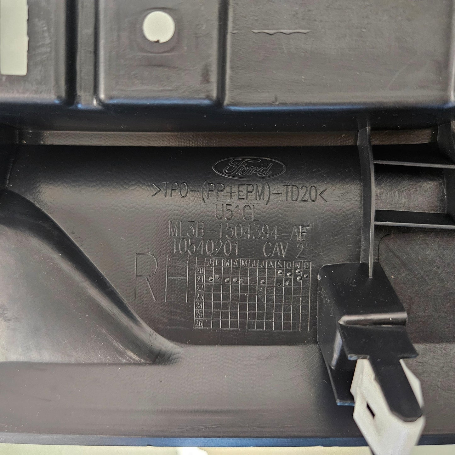 2021-2024 FORD F150 PASSANGER RIGHT DASH PANEL OEM ML3B-1504394-AF #3265