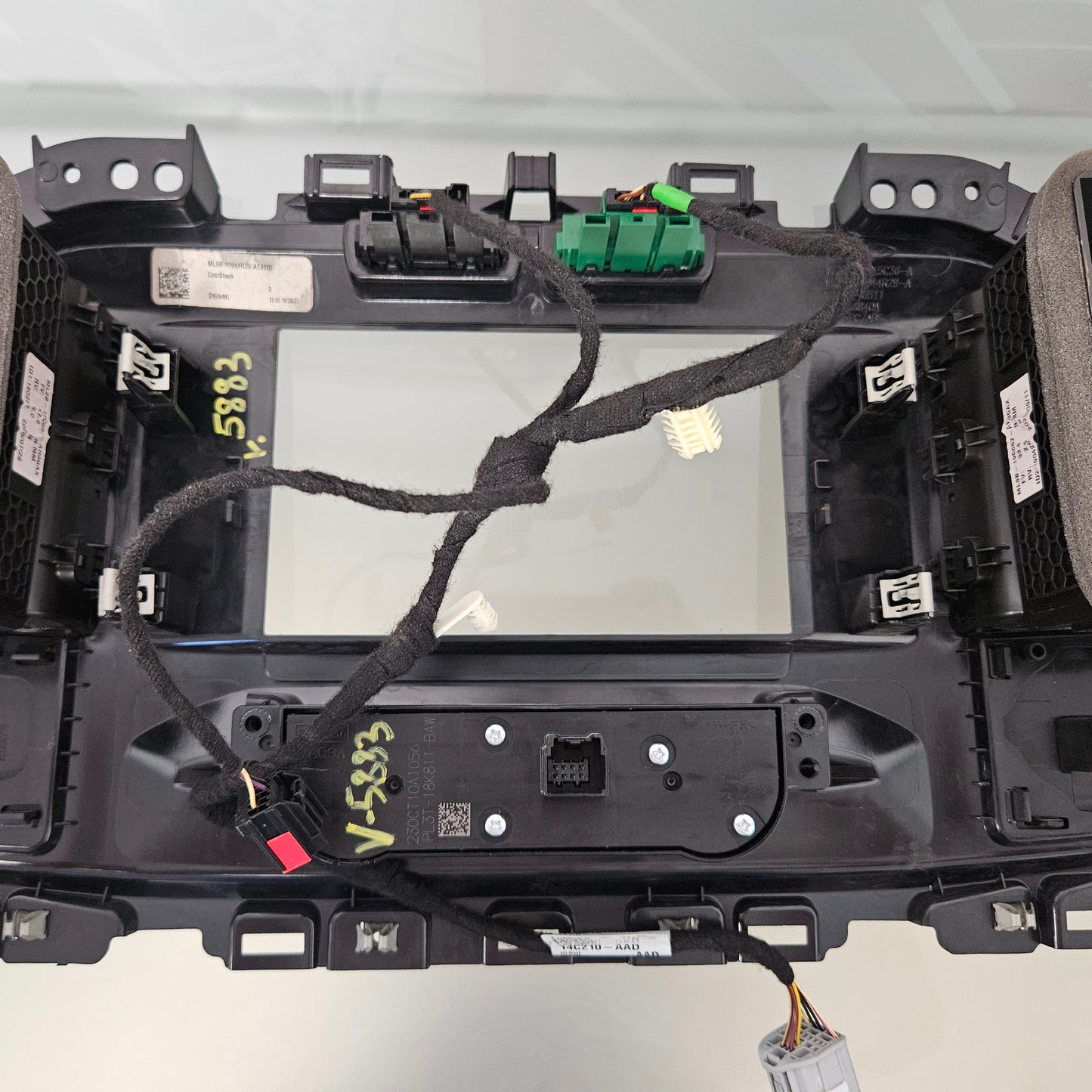 2021-2024 FORD F150 RADIO TEMPERATURE DASH BEZEL TRIM OEM ML3B-15044R29-A #3292