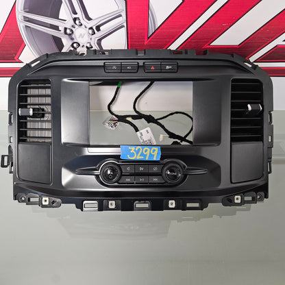 2021-2024 FORD F150 RADIO TEMPERATURE DASH BEZEL TRIM OEM ML3B-15044R29-A #3292
