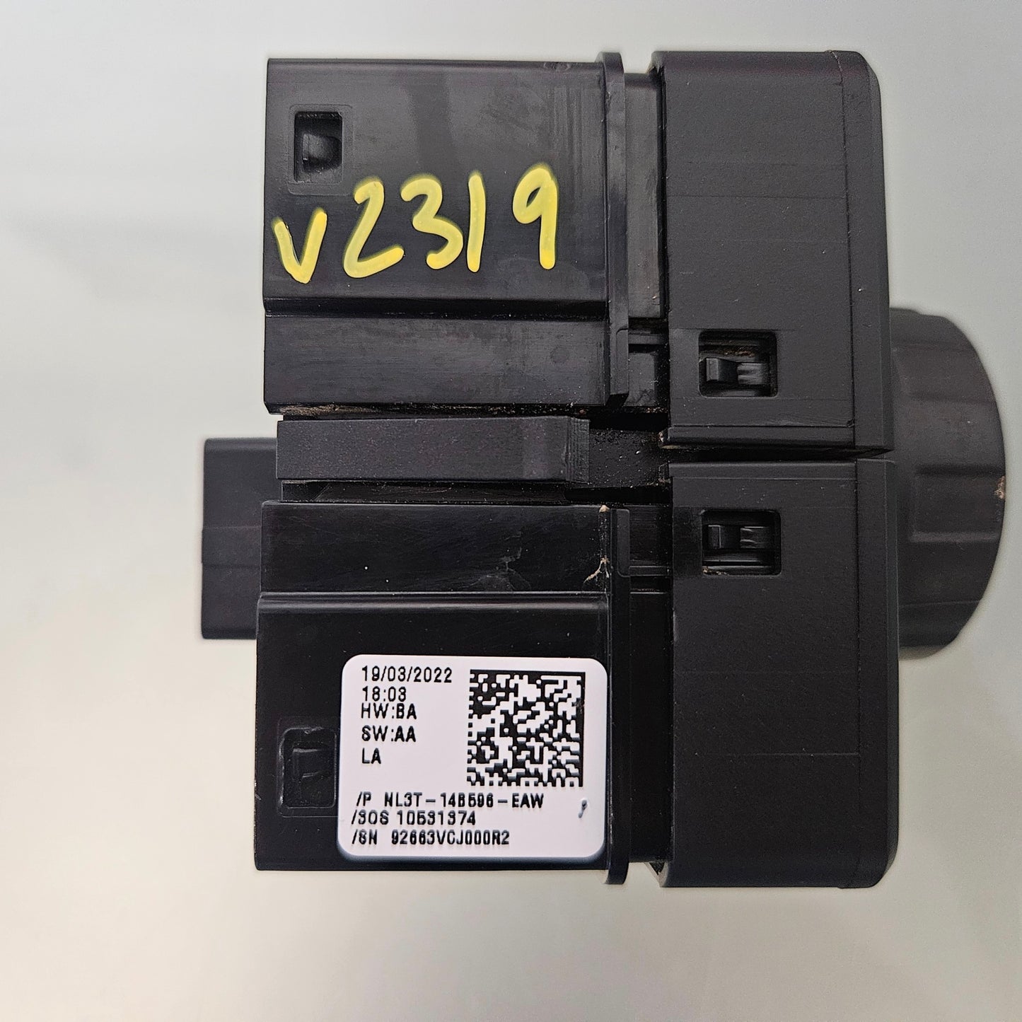 21-23 FORD F150 4X4 CONTROL MODULE SWITCH KNOB NL3T-14B596-EAW XLT LARIAT #3303