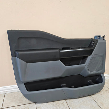 2021-2025 FORD F150 FRONT DOOR PANELS DRIVER PASSENGER LEFT RIGHT GRAY #3325