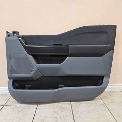 2021-2025 FORD F150 FRONT DOOR PANELS DRIVER PASSENGER LEFT RIGHT GRAY #3325