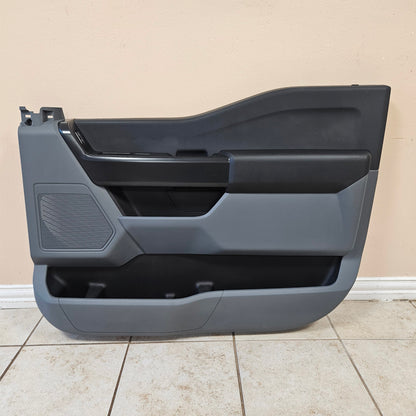 2021-2025 FORD F150 FRONT DOOR PANELS DRIVER PASSENGER LEFT RIGHT GRAY #3325