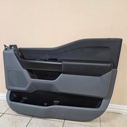2021-2025 FORD F150 FRONT DOOR PANELS DRIVER PASSENGER LEFT RIGHT GRAY #3325