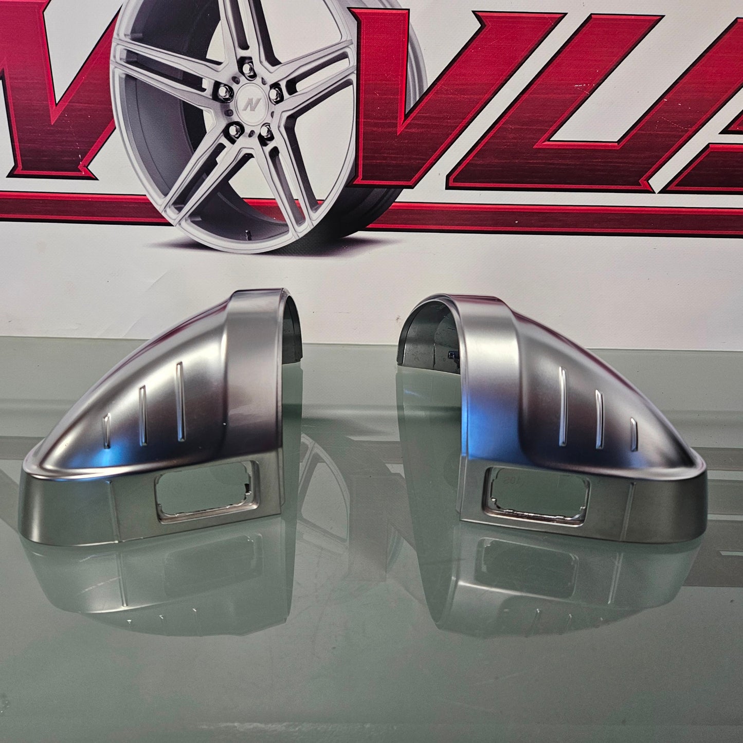 2016-2018  AUDI A5/S5 RS5 QUATTRO LEFT RIGHT ALUMINUM MIRROR COVER  #3343