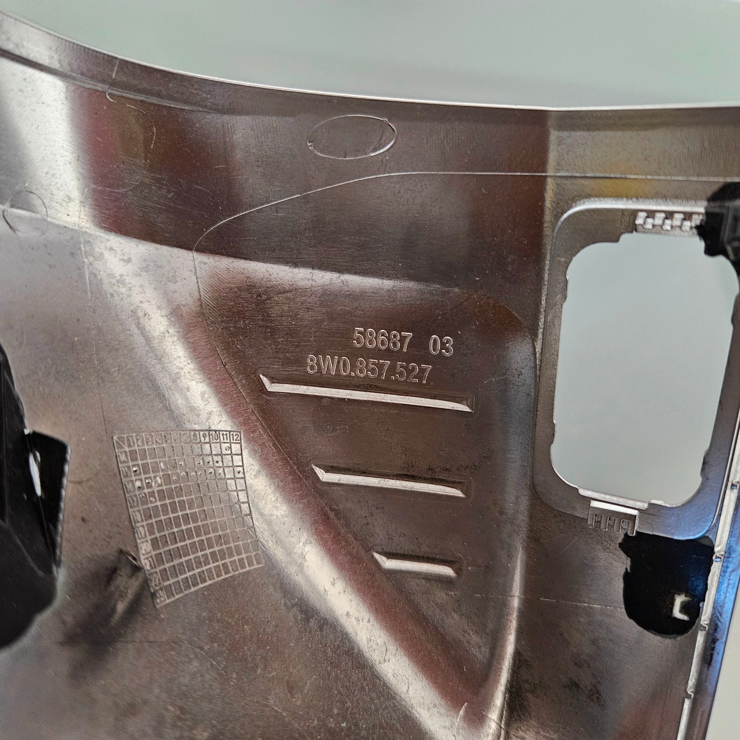 2016-2018  AUDI A5/S5 RS5 QUATTRO LEFT RIGHT ALUMINUM MIRROR COVER  #3343