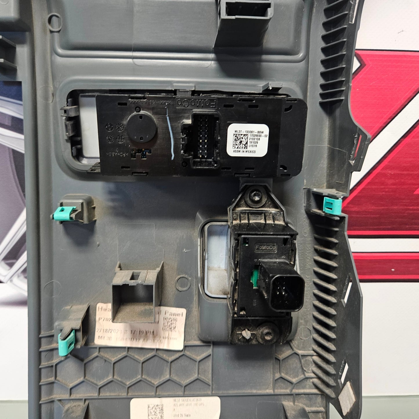 2021-2024 FORD F150 HEADLIGHT SWITCH HEADLAMP CONTROL PANEL GRAY  #3344