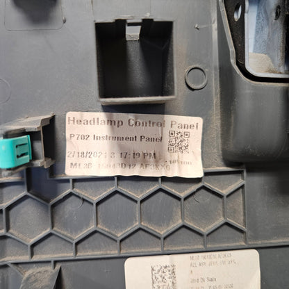 2021-2024 FORD F150 HEADLIGHT SWITCH HEADLAMP CONTROL PANEL GRAY  #3344