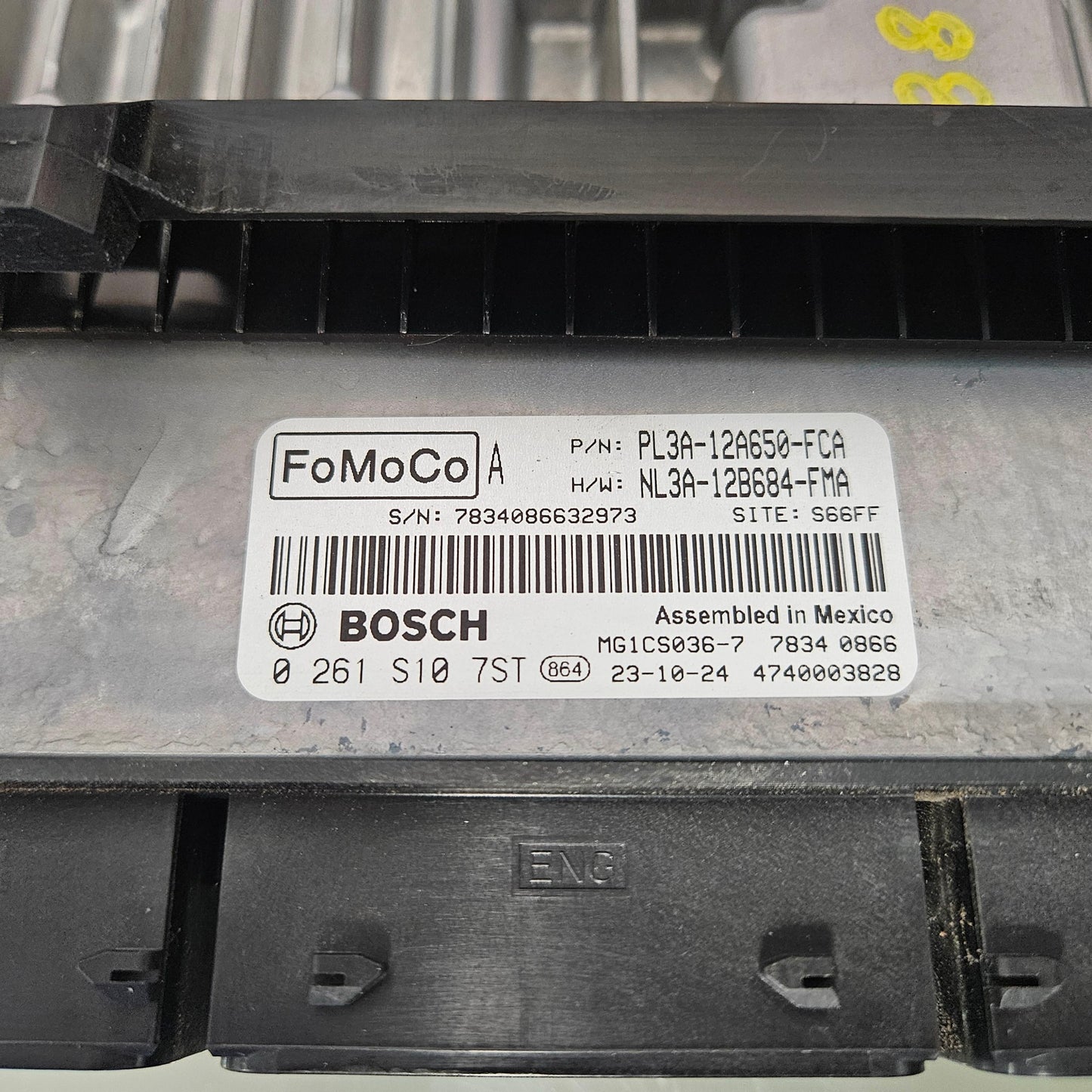 2021 FORD F150 2.7L ECU ENGINE COMPUTER CONTROL MODULE PL3A-12A650-FCA  #3349