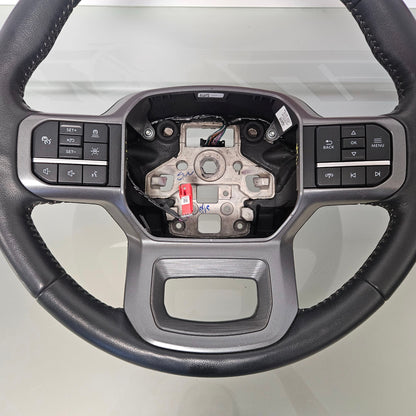 2021-2024 FORD F150 BLACK STEERING WHEEL ML3B-3600-BG319W CONTROLS #3359