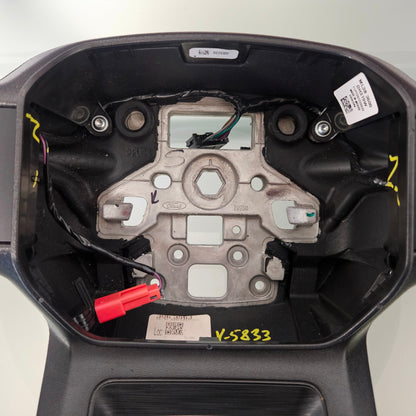 2021-2024 FORD F150 BLACK STEERING WHEEL ML3B-3600-DH319W CONTROLS #3361