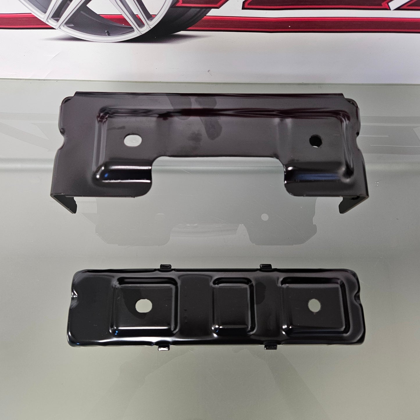 2015-2025 FORD F150 F250 F350 CENTER CONSOLE MOUNT SUPPORT BRACKETS #3367