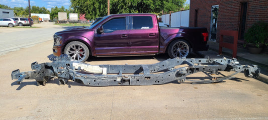 2021-2025 F150 FULL SUPERCREW 4x4 145" WHEELBASE FRAME CHASSIS 2022 2024 #9035