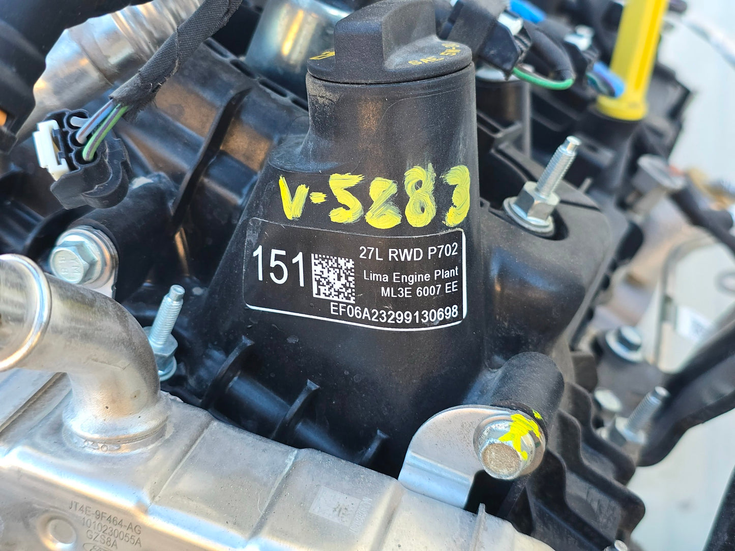 2021 2022 2023 FORD F150 ECOBOOST 2.7L TURBO ENGINE MOTOR #4471
