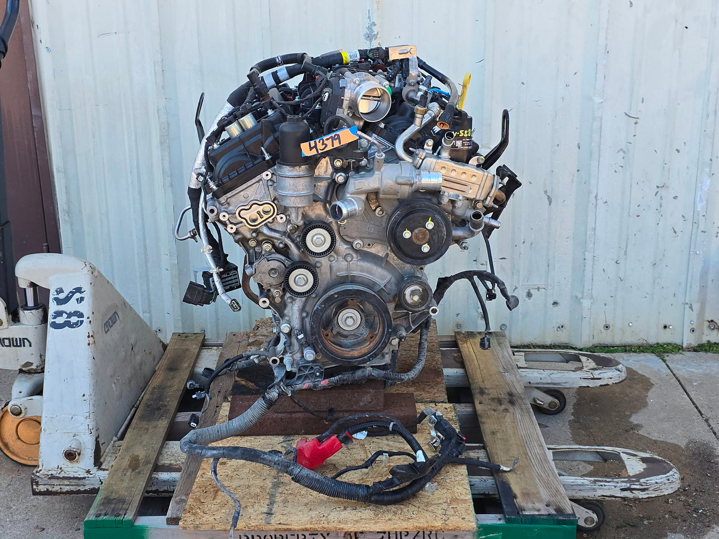 2021 2022 2023 FORD F150 ECOBOOST 2.7L TURBO ENGINE MOTOR #4471