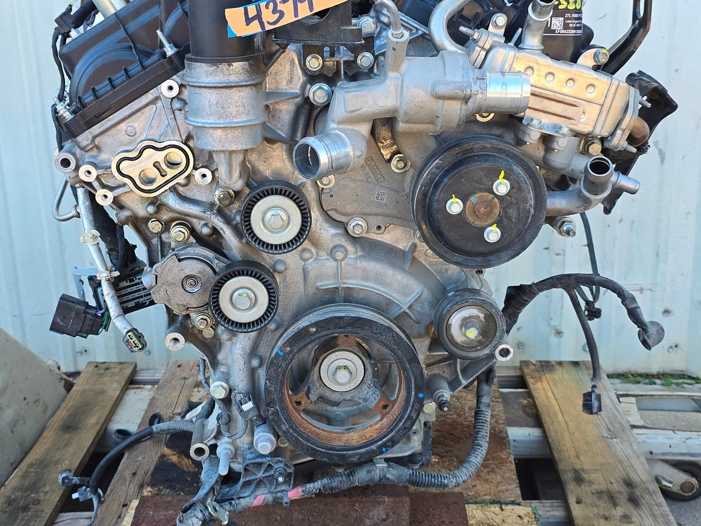 2021 2022 2023 FORD F150 ECOBOOST 2.7L TURBO ENGINE MOTOR #4471