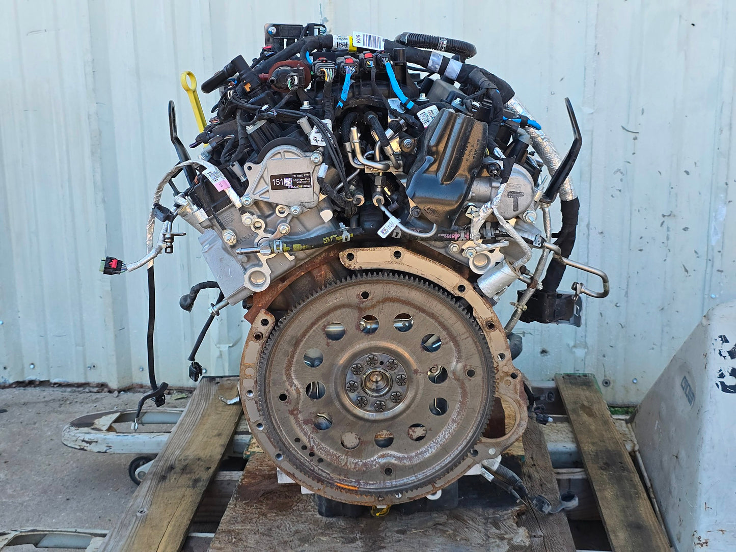 2021 2022 2023 FORD F150 ECOBOOST 2.7L TURBO ENGINE MOTOR #4471
