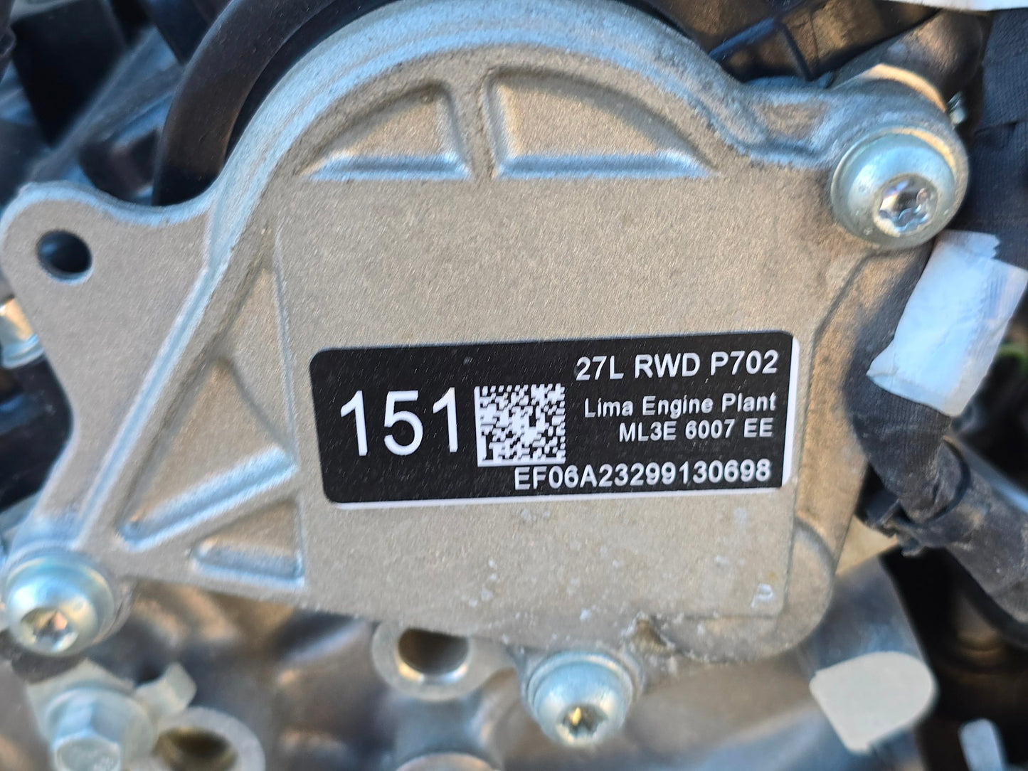 2021 2022 2023 FORD F150 ECOBOOST 2.7L TURBO ENGINE MOTOR #4471