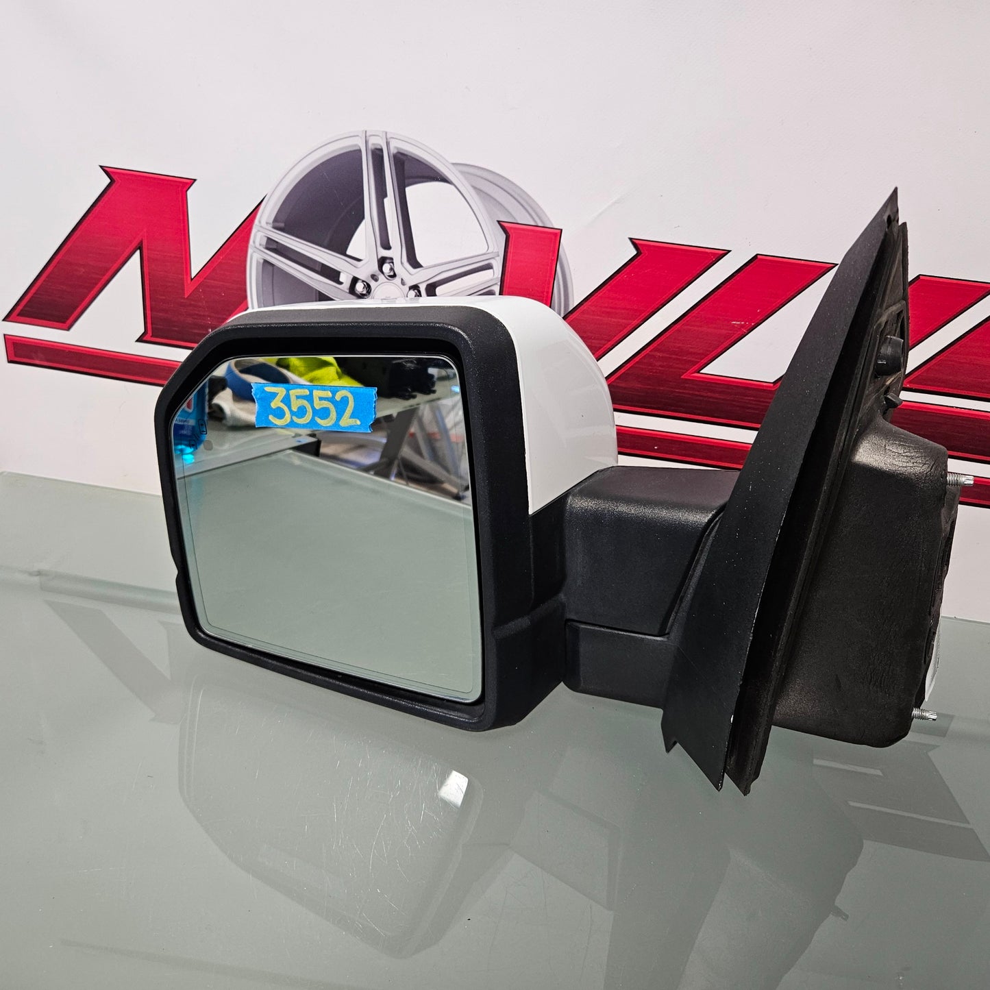 2015-2020 FORD F150 LEFT DRIVER MIRROR BLIS BLIND SPOT POWER FOLD CAMERA #3552