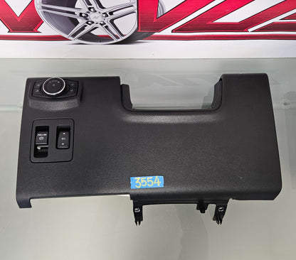 2018 FORD F150 DASH DRIVER KNEE LOWER PANEL TRIM LOWER PANEL JL3B15044F08 #3554