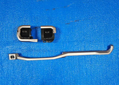 2021-2025 FORD F150 SILVER GRAY DASH TRIM MOLDING PUSH START VENT #3561