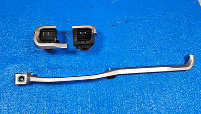 2021-2025 FORD F150 SILVER GRAY DASH TRIM MOLDING PUSH START VENT #3561
