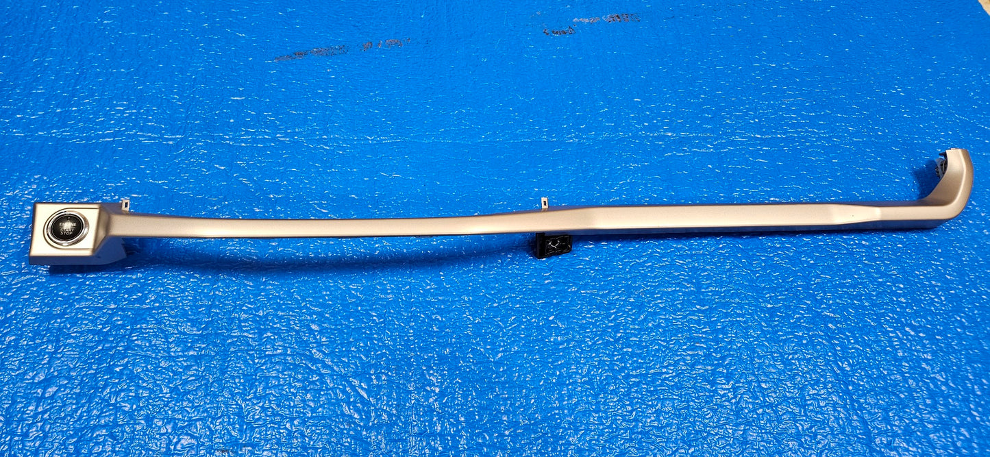 2021-2025 FORD F150 SILVER GRAY DASH TRIM MOLDING PUSH START VENT #3561