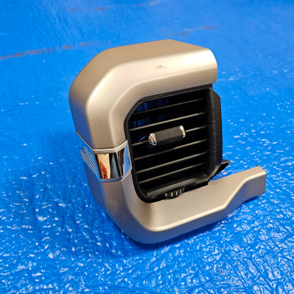 2021-2025 FORD F150 SILVER GRAY DASH TRIM MOLDING PUSH START VENT #3561
