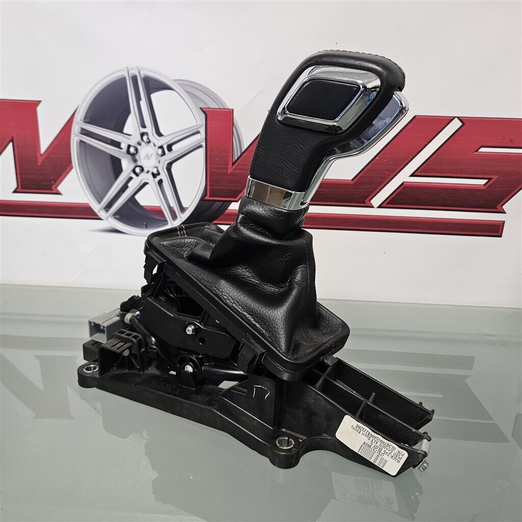 2015-2020 FORD F150 FLOOR SHIFTER AUTOMATIC BLACK LEATHER GL3B15045A06 #3727