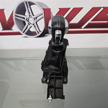 2015-2020 FORD F150 FLOOR SHIFTER AUTOMATIC BLACK LEATHER GL3B15045A06 #3727