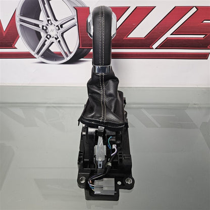 2015-2020 FORD F150 FLOOR SHIFTER AUTOMATIC BLACK LEATHER GL3B15045A06 #3727